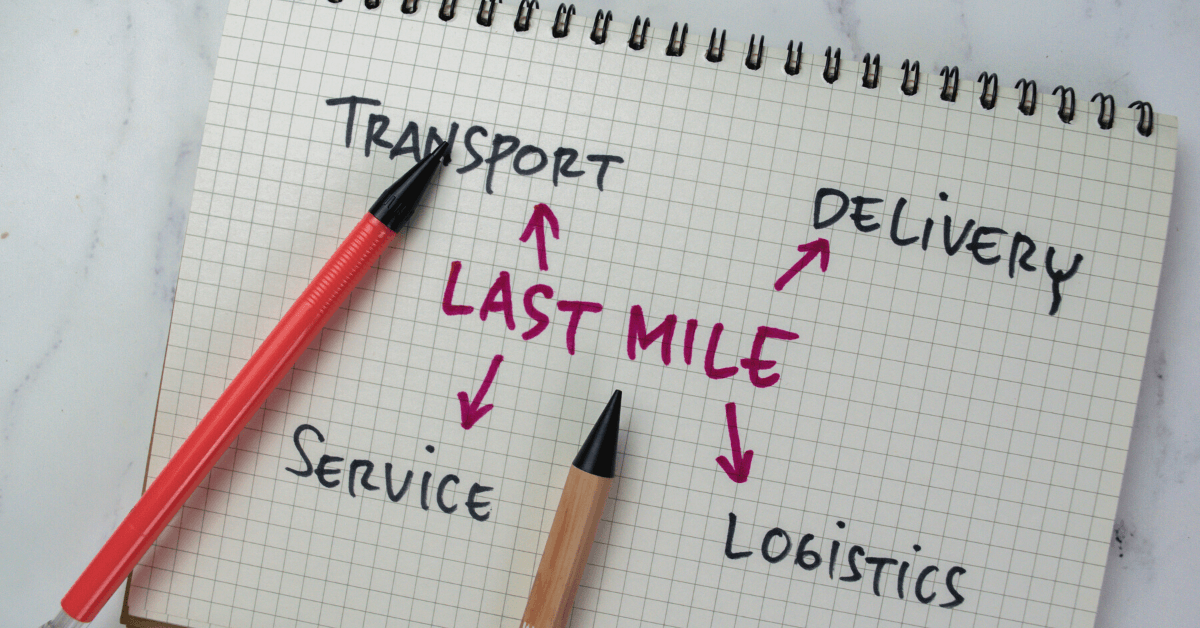 Last Mile Delivery Graphic